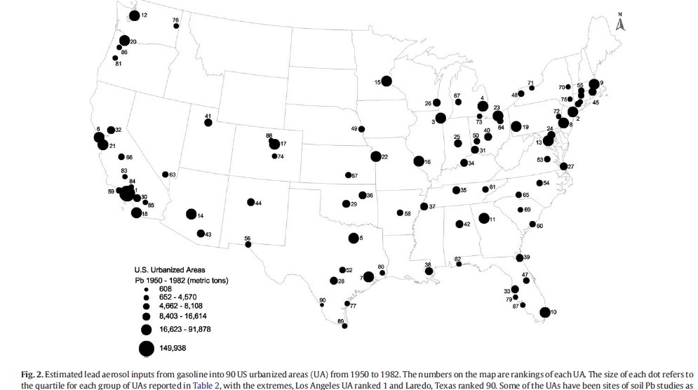 90citiesleadfromgasoline