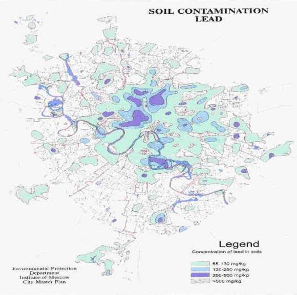 moscow soil lead